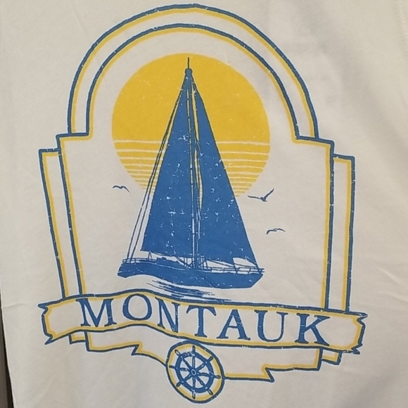 💕CHASER💕 Montauk Sailboat Muscle Tee Sleeveless - Picture 6 of 12